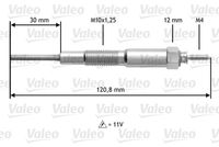 VALEO 345173 - Bujía de precalentamiento