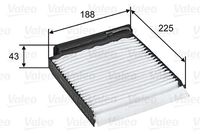 VALEO 698753 - Filtro, aire habitáculo