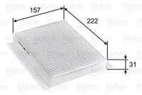 VALEO 715809 - Filtro, aire habitáculo