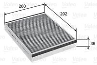VALEO 715757 - Filtro, aire habitáculo