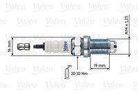 VALEO 246852 - Bujía de encendido