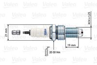 VALEO 246887 - Bujía de encendido