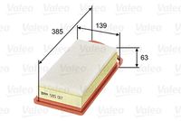 VALEO 585017 - Filtro de aire