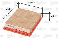 VALEO 585027 - Filtro de aire
