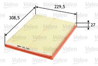 VALEO 585088 - Filtro de aire