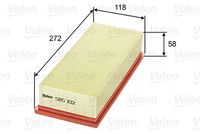 VALEO 585102 - Filtro de aire