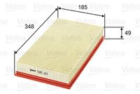 VALEO 585217 - Filtro de aire