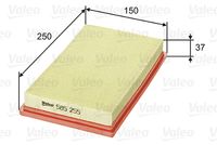VALEO 585255 - Filtro de aire