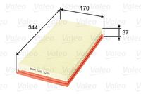 VALEO 585322 - Filtro de aire