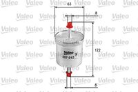VALEO 587012 - Filtro combustible