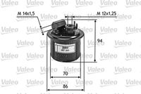 VALEO 587203 - Filtro combustible