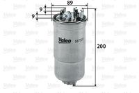 VALEO 587500 - Filtro combustible
