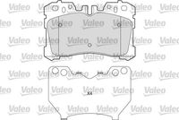 VALEO 601654 - Juego de pastillas de freno