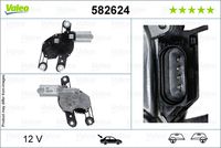 VALEO 582624 - Motor del limpiaparabrisas