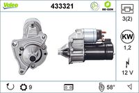 VALEO 433321 - Motor de arranque