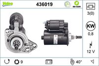 VALEO 436019 - Motor de arranque