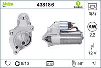 VALEO 438186 - Motor de arranque