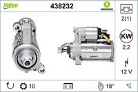 VALEO 438232 - Motor de arranque