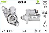 VALEO 438261 - Motor de arranque