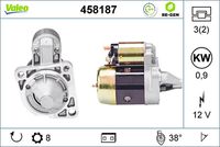 VALEO 458187 - Motor de arranque