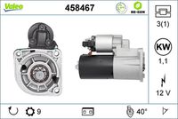 VALEO 458467 - Motor de arranque