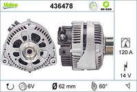 VALEO 436478 - Alternador