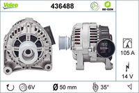 VALEO 436488 - Alternador