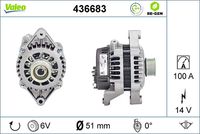 VALEO 436683 - Alternador