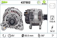 VALEO 437502 - Alternador