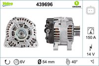 VALEO 439696 - Alternador