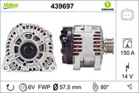 VALEO 439697 - Alternador