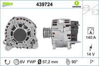 VALEO 439724 - Alternador
