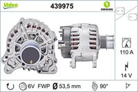 VALEO 439975 - Alternador