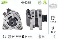 VALEO 440348 - Alternador