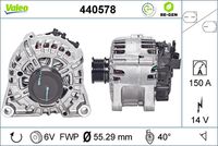 VALEO 440578 - Alternador