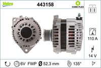 VALEO 443158 - Alternador
