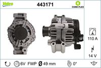 VALEO 443171 - Alternador