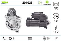 VALEO 201026 - Motor de arranque