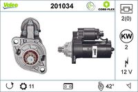 VALEO 201034 - Motor de arranque