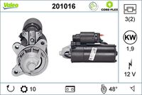 VALEO 201016 - Motor de arranque