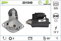 VALEO 201049 - Motor de arranque