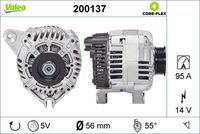 VALEO 200137 - Alternador