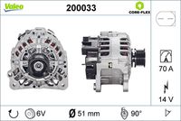 VALEO 200033 - Alternador
