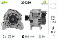 VALEO 200260 - Alternador