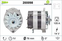 VALEO 200098 - Alternador