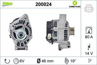 VALEO 200024 - Alternador