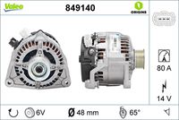 VALEO 849140 - Alternador