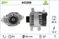 VALEO 443269 - Alternador