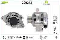 VALEO 200243 - Alternador