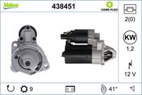 VALEO 438451 - Motor de arranque